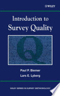 Image of Introduction to Survey Quality