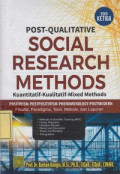 Post-Qualitative Social Research Methods: Kuantitatif-kualitatif-mixed methods