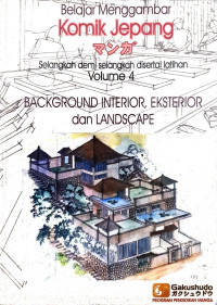 Image of Belajar Menggambar Komik Jepang: Background interior, eksterior, dan landscape