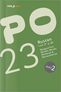 Image of Tipografi 2023 Buku 2: Mengenal font, memilih, menata, mendesain & memasarkannya
